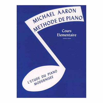 Alfred Méthode de piano Michael Aaron, Livre 1 (Élémentaire)