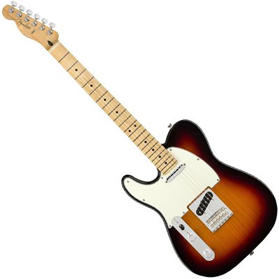 GUIT ELEC. LH TELE MEX PLAYER MP SUNBURST FENDER