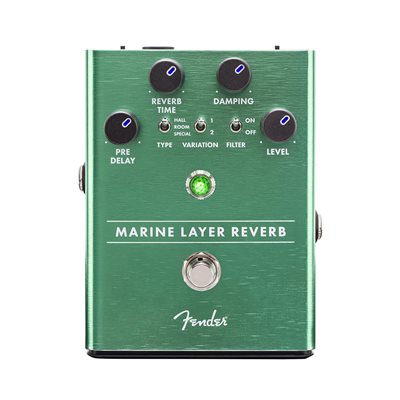 PÉDALE D'EFFET REVERB MARINE LAYER FENDER PÉDALE D'EFFET REVERB MARINE LAYER FENDER
