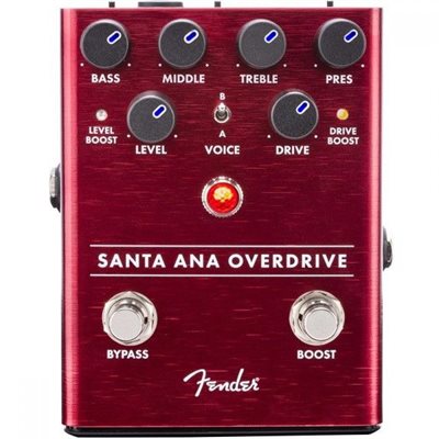 PÉDALE D'EFFET OVERDRIVE SANTA ANA FENDER PÉDALE D'EFFET OVERDRIVE SANTA ANA FENDER
