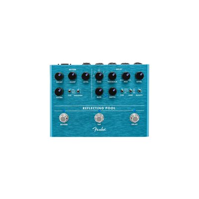 PÉDALE D'EFFETS DELAY & REVERB REFLECTING POOL FENDER PÉDALE D'EFFETS DELAY & REVERB REFLECTING POOL FENDER