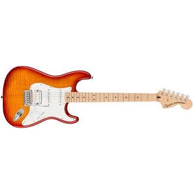 GUIT ELEC. SÉRIE AFFINITY SRTAT. HSS SIENNA SUNBURST SQUIER