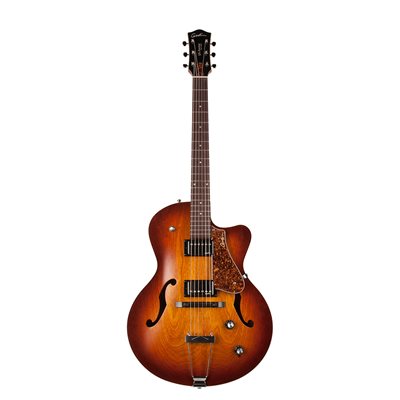 GUIT ELEC HB 5TH AVE KINGPIN 2 COGNAC BURST GODIN