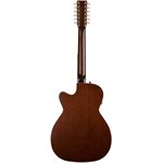 GUITARE ACOUSTIQUE 12 CORDES MJ LEGACY AVEC PICKUP & CUT BOURBON BURST ART & LUTHERIE