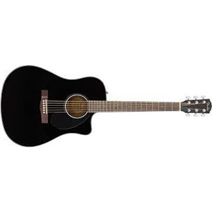 GUIT AC. CD-60SCE DREAD BLACK WN FENDER