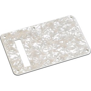 PLAQUE ARRIÈRE STRAT MODERNE WHITE MOTO FENDER