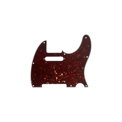 PICKGUARD POUR TELE TORTOISE SHELL 4-PLY FENDER PICKGUARD POUR TELE TORTOISE SHELL 4-PLY FENDER