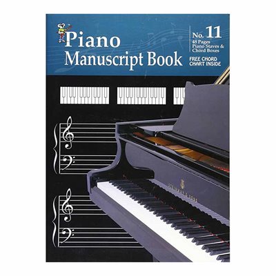 FEUILLE DE 6 PORTÉES MANUSCRIT KOALA MUSIC PUBLICATIONS
