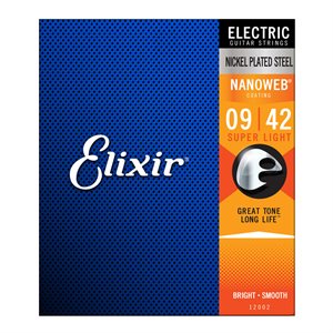 ELIXIR CORDES GUIT. ÉLEC. NANOWEB 9-42