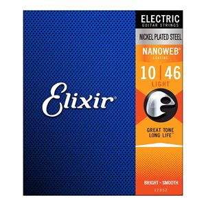 ELIXIR CORDES GUIT. ÉLEC. NANOWEB 10-46 