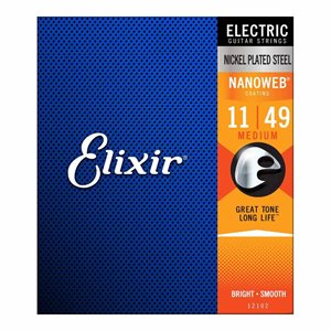 ELIXIR CORDES GUIT. ÉLEC. NANOWEB 11-49 