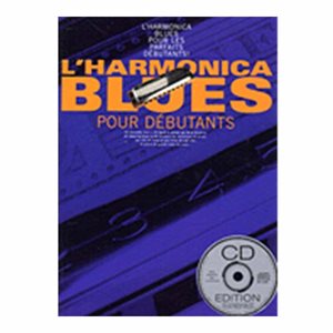 LIVRE D'HARMONICA BLUES POUR DÉBUTANT HAL LEONARD