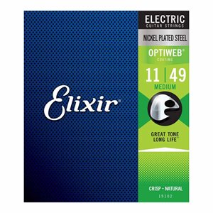ELIXIR CORDES GUIT. ÉLEC. 11-49 OPTIWEB