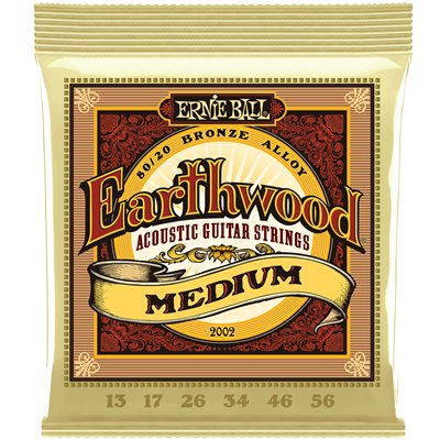 CORDES DE GUITARE ACOUSTIQUE EARTHWOOD 13-56 ERNIE BALL