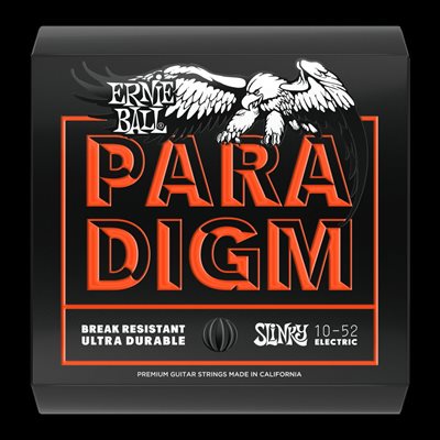 CORDES DE GUITARE ÉLECTRIQUE STHB 10-52 PARADIGME ERNIE BALL