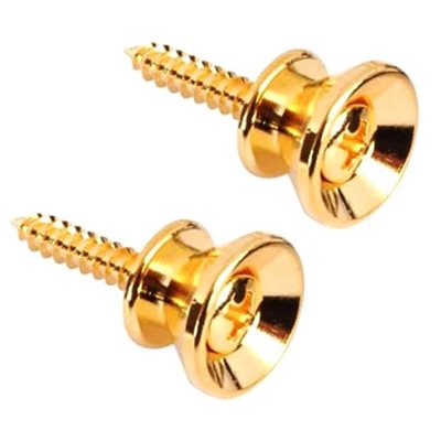 BOUTON POUR COURROIE DE GUITARE GOLD PROFILE