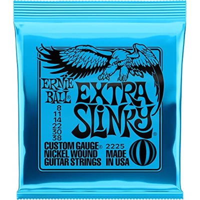 CORDES DE GUITARE ÉLECTRIQUE 8-38 ERNIE BALL