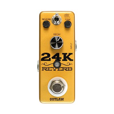 PEDALE EFFET REVERB 24K OUTLAW