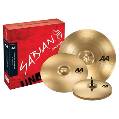 ENS. DE CYMBALE AA HH 14¨,CRASH 16¨,RIDE 20¨ SABIAN