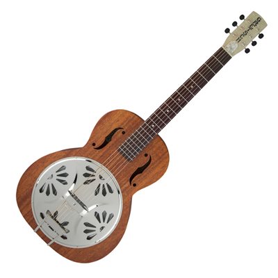 GUIT RESONATEUR G9200 BOXCAR ROUND-NECK ACAJOU GRETSCH