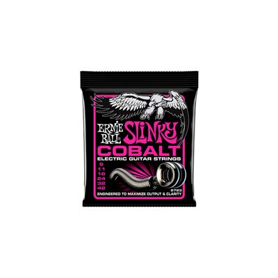 CORDES DE GUITARE ÉLECTRIQUE COBALT 9-42 ERNIE BALL