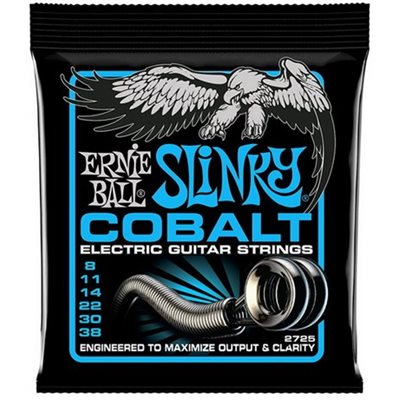 CORDES DE GUITARE ÉLECTRIQUE COBALT 8-38 ERNIE BALL