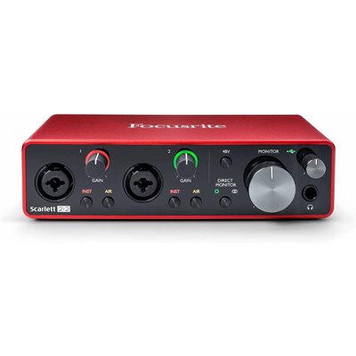 FOCUSRITE CARTE DE SON 2 ENTRÉES 2 SORTIES MK3 24 / 192 FOCUSRITE CARTE DE SON 2 ENTRÉES 2 SORTIES MK3 24 / 192