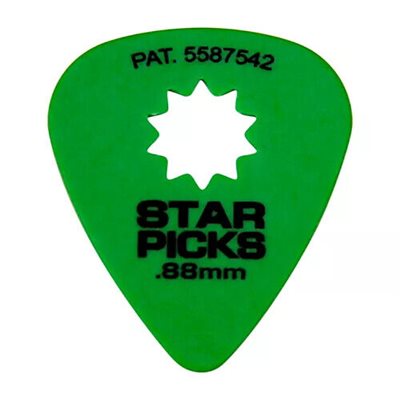ENS. DE 12 PICK .88MM VERT STAR PICK