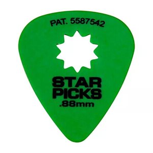 ENS. DE 12 PICK .88MM VERT STAR PICK
