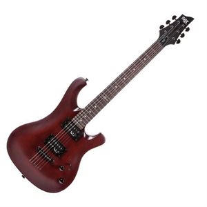 GUIT ELEC. 006 SGR WALNUT SATIN A / GB SCHECTER