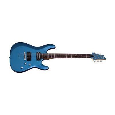 GUIT ELEC. C-6 METAL LIGHT BLUE SCHECTER