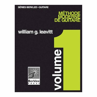 LIVRE MODERNE DE GUITARE VOL. 1 HAL LEONARD