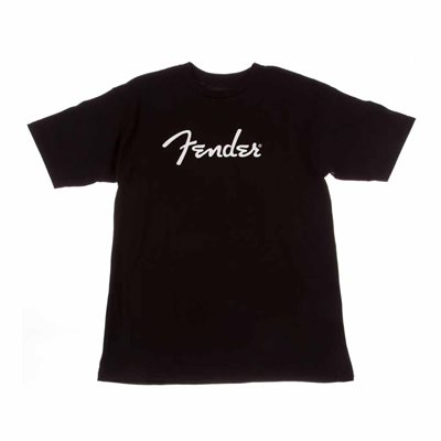 T-SHIRT M SPAGHETTI LOGO NOIR FENDER