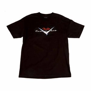 T-SHIRT CUSTOM SHOP LOGO ORIGINAL NOIR MEDIUM FENDER