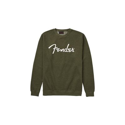 PULLOVER SPAGHETTI LOGO VERT ARMÉE XXL FENDER