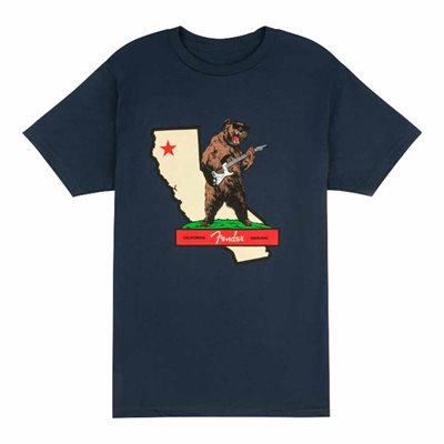 T-SHIRT ROCK CALI XX-LARGE FENDER