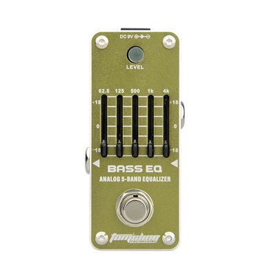 PEDALE EQ 5 BANDES POUR BASS TOMSLINE