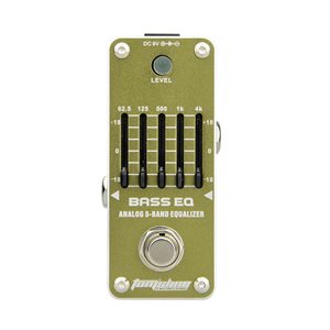 PEDALE EQ 5 BANDES POUR BASS TOMSLINE