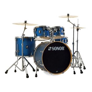 KIT DE BATTERIE 5 PIÈCES STUDIO SET AVEC QUINCAILLERIE BLEU SONOR