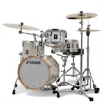 KIT DE BATTERIE 4 PIÈCES STAGE SET AQ2 AVEC QUINCAILLERIE MARTINI WHITE PEARL SONOR