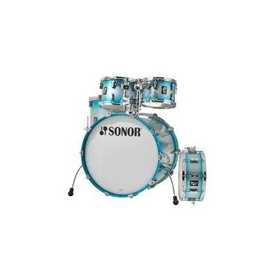 Kit de batterie 5 pièces stage set AQ2 avec quincaillerie AquaSilver Burst Sonor