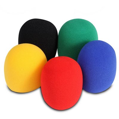 WINDSCREEN MICRO (5) DE COULEURS ON-STAGE