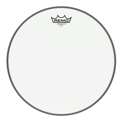 PEAU 13" CLEAR AMBASSADOR REMO