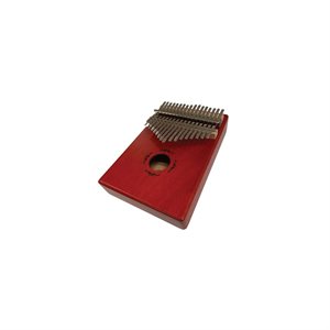 KALIMBA ROUGE EN ACAJOU 17 NOTES BEAVERCREEK