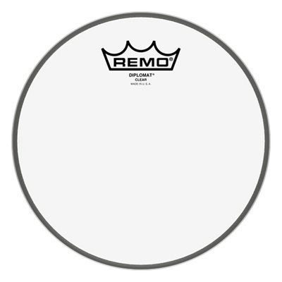 PEAU 8" CLEAR DIPLOMAT REMO