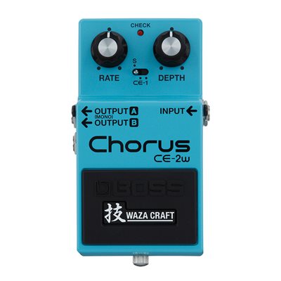 PEDALE EFFET CHORUS WAZA CRAFT BOSS
