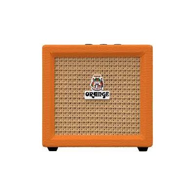 PETIT AMPLI GUIT. ELEC. PORTATIF A BATTERIE 3 WATTS ORANGE