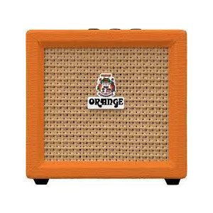 PETIT AMPLI GUIT. ELEC. PORTATIF A BATTERIE 3 WATTS ORANGE