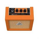 PETIT AMPLI GUIT. ELEC. PORTATIF A BATTERIE 3 WATTS ORANGE
