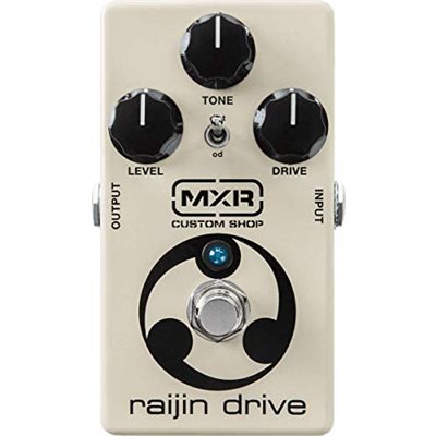 PÉDALE D'EFFET CUSTOM SHOP RAIJIN DRIVE MXR